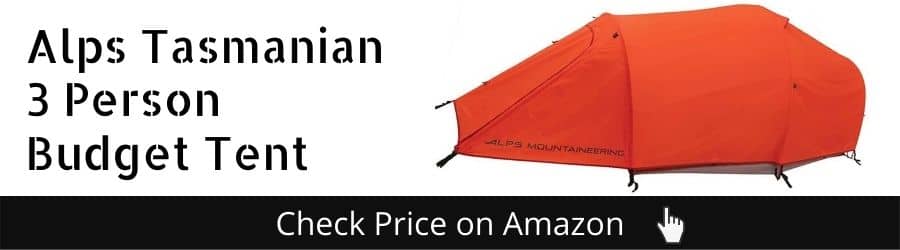 Alps Tasmanian 3 Person Budget Tent