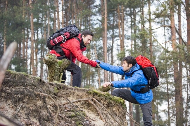 training hiking