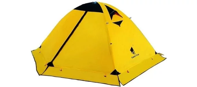 GeerTop 2 Person 4 Season Backpacking Tent - Best Budget Extreme Cold Tent
