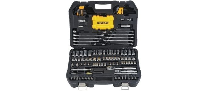 Dewalt 142 Piece Mechanics Tools Kit