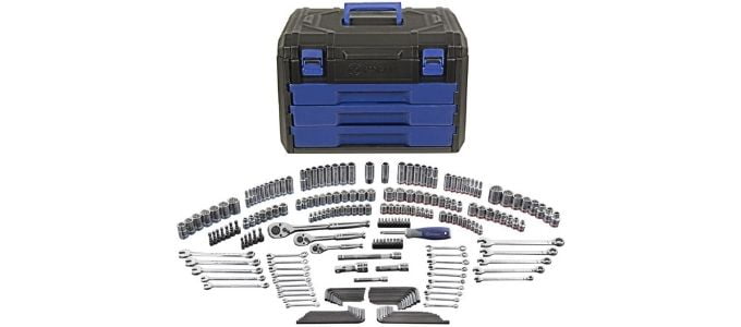 Kobalt 227 Piece Mechanics Tools Kit