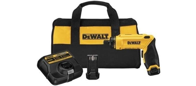 Dewalt 8V Gyroscopic Kit Best Cordless Screwdrivers