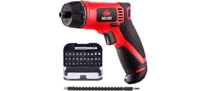 NoCry Cordless Electric Screwdriver NCS-10NM